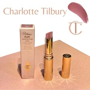 NEW! Charlotte Tilbury Superstar Lips Pillow Talk Makeup Lipstick